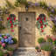 Roses artificielles suspendues-800034892