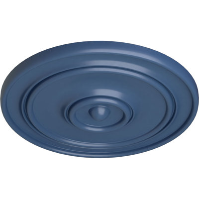 54 po x 54 po x P 4 7/8 po grand médaillon de plafond classique (convient aux auvents jusqu'à 13 1/2 po)