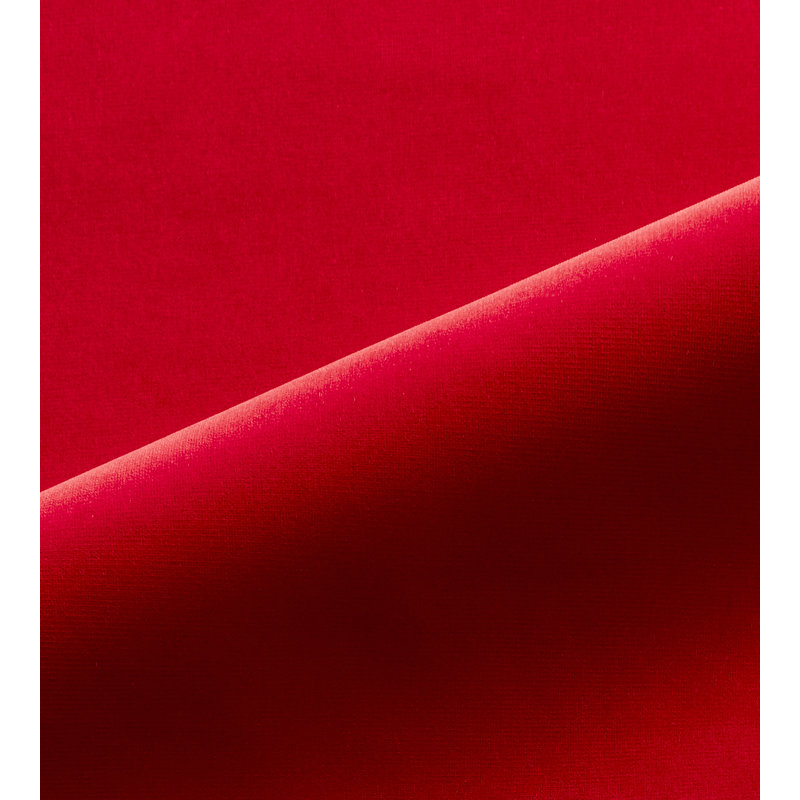 Tissu de performance 100% coton Essential, Rouge à lèvres rouge