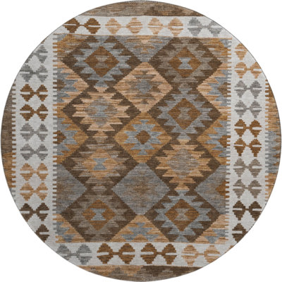 Premium Machine Washable Mayfield Tribal Rug