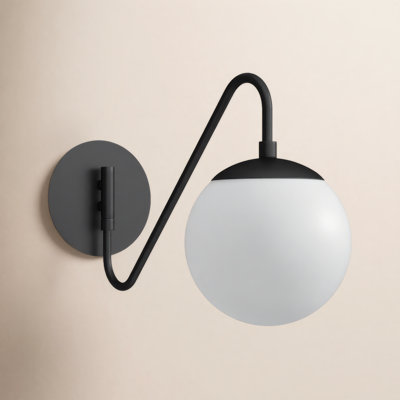 Granger Steel Plug-in Swing Arm Sconce