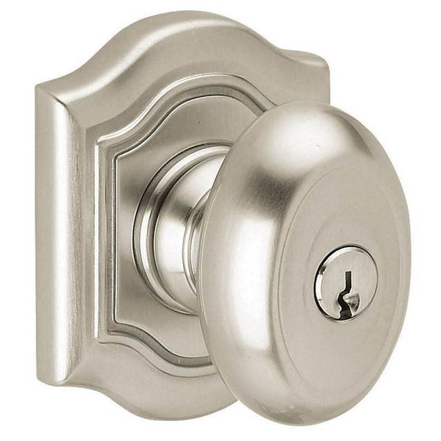 Bethpage Keyed Door Knob Baldwin 