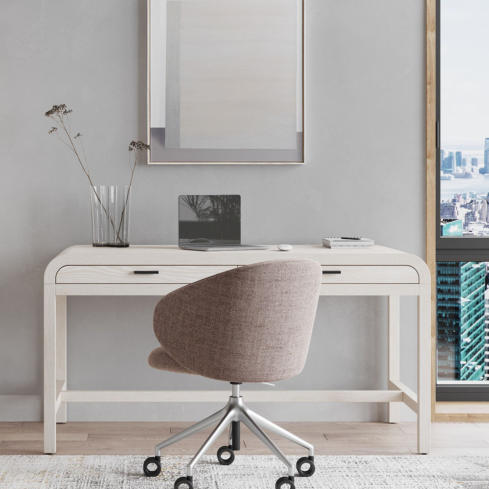 Essie 60" Writing Desk