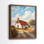 Paysages de la série CVI - reproduction encadrée de qualité supérieure - prête à être accrochée - aucun clou requis-1251311496-1251311502