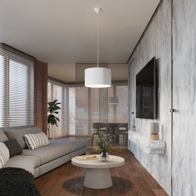 Pendant lamp 40 white
