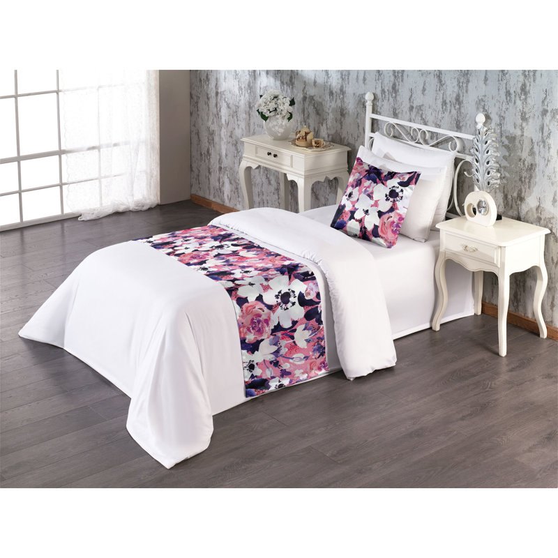 Ensemble de chemin de lit Ambesonne Anemone