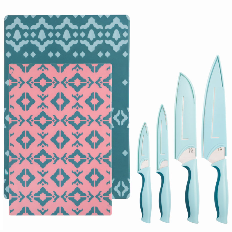 Ensemble de 10 pièces pour planche à découper et couverts Spice By Tia Mowry