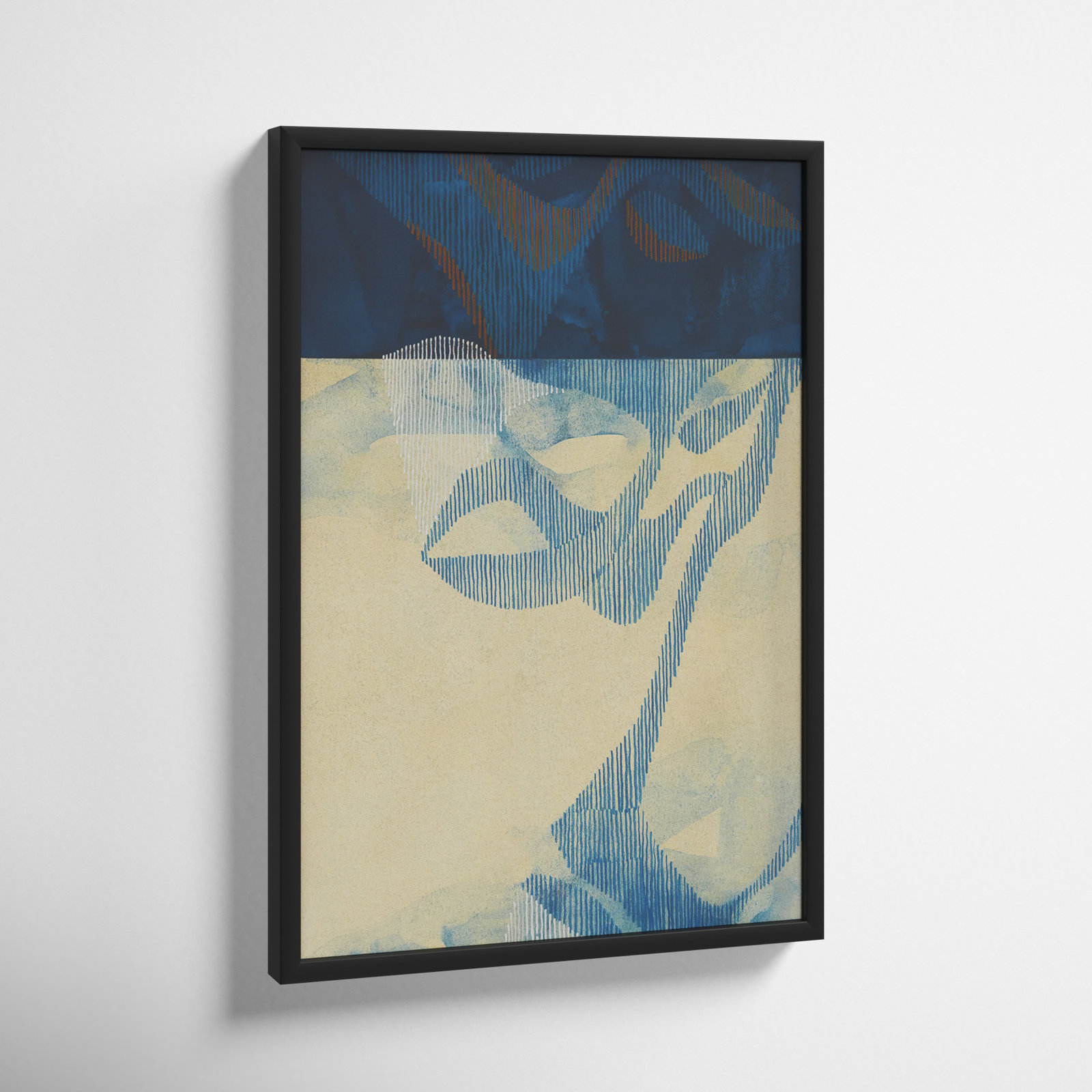 Far North 3 by Jacques Pilon, Black Framed, 20" H x 14" W x 1.25" D