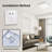 65"x21" LED Full Length Mirror with 3 Color Dimmable Lights Frameless Explosion-Proof Wall & Floor Standing-123350205