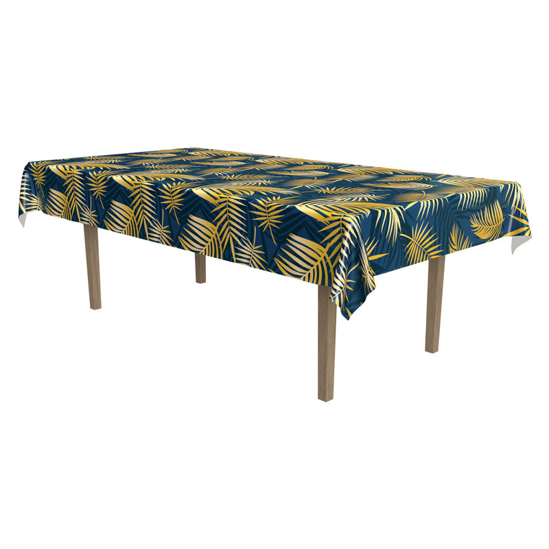 Palm Leaf Tablecover - 54" x 108" - Pack of 12