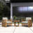 Aelwey Solid Wood 2-Person Seating Group With Cushions