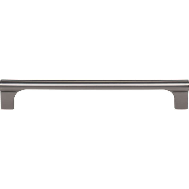 Modern Brushed Nickel 6 7/8" Cabinet Bar Pull Handle