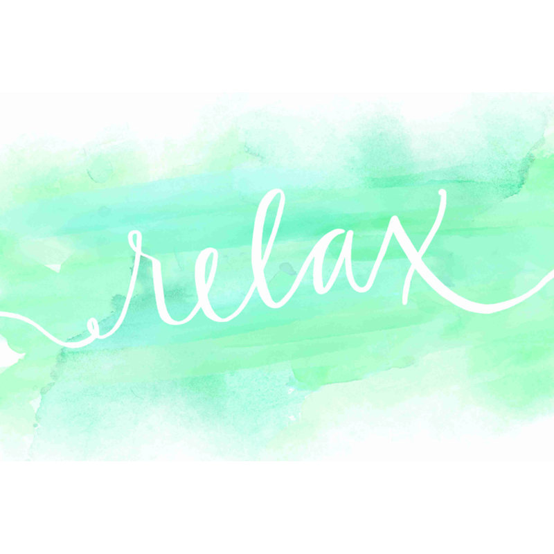 Relax Soft - art textuel sur toile tendue, H 8 po x l 12 po