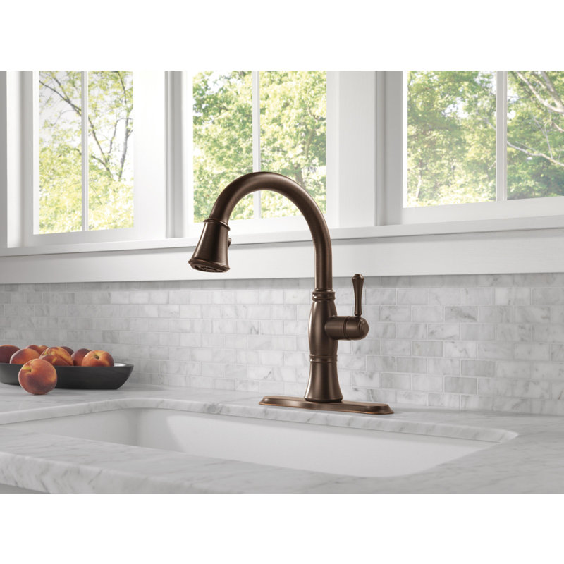 Cassidy Oil Rubbed Bronze Kitchen Faucet, Kitchen Faucets with Pull Down Sprayer, Kitchen Sink Faucet, Faucet for Kitchen Sink with Magnetic Docking, Venetian Bronze