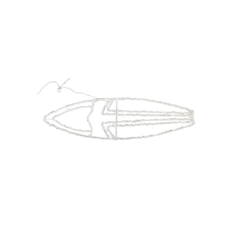 2D Surf Board: Shark Fin