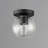 Glass Semi Flush Mount-2115017308