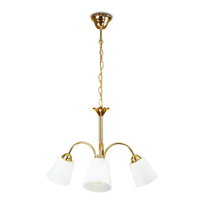 Helena 3 - Light Shaded Chandelier