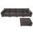 130" Modular Sectional Sofa, L-Shape