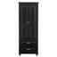 Grande armoire de rangement avec deux tiroirs pour la salle de bain-123054848