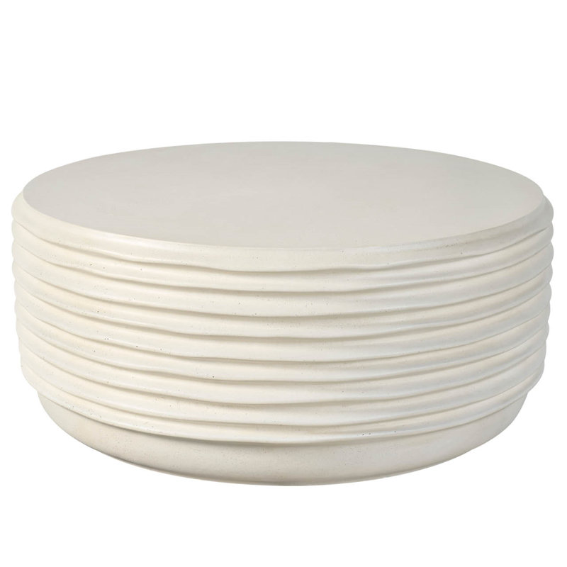 Table basse Baxley, Ivoire ivoire
