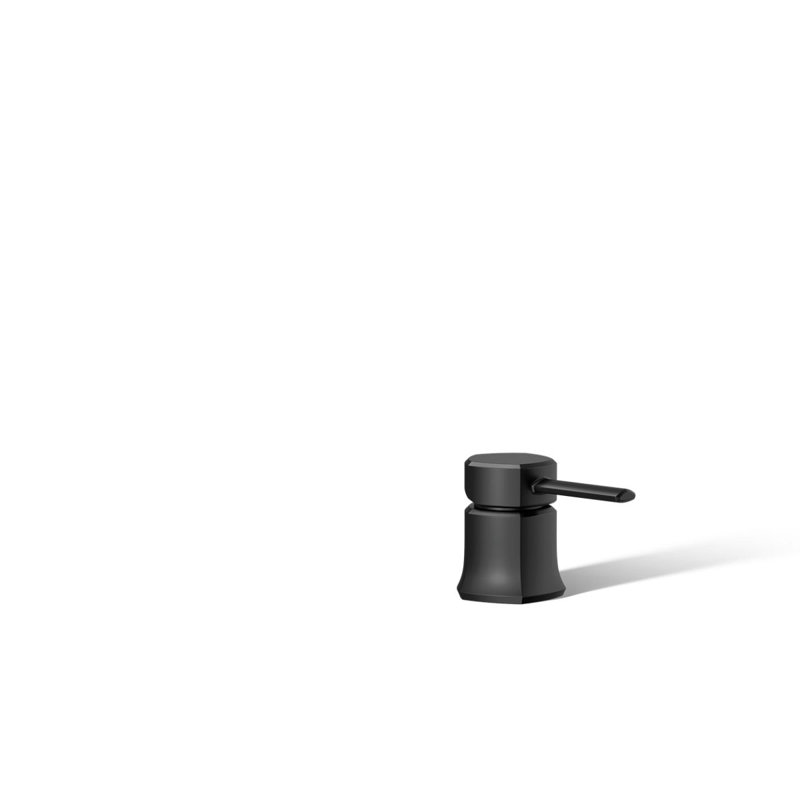 Occasion 2.25" W x 3.38" H Bathroom Faucet Handle, Matte Black