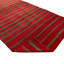Red & Green Flatweave Wool Runner - 4'9"" x 19'