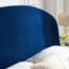 Grand lit plateforme en velours performance Mira-142885251