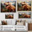 «Dinosaur Prehistoric Legacy Pastoral II», reproduction sur toile-1791370754-1791370778