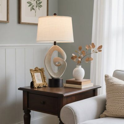 31.5" Resin Table Lamp