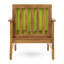 Fauteuil club Perla, vert