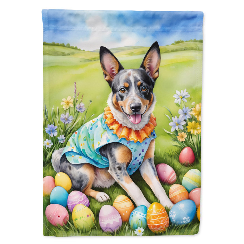 Easter Egg Hunt Double Sided 15.5'' H x 11.25'' W Polyester Easter Garden Flag