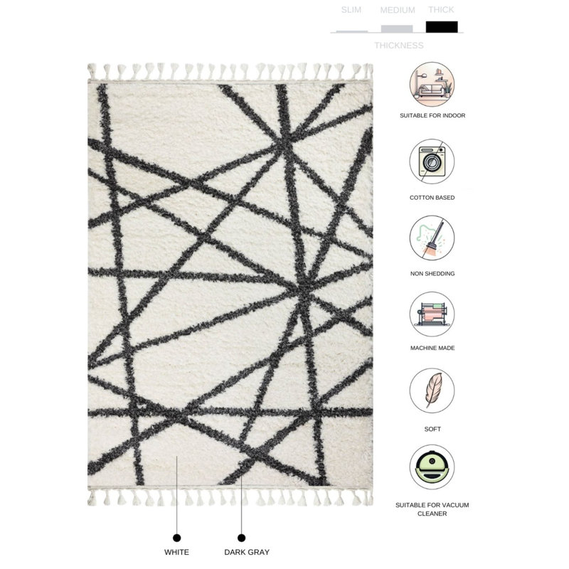 Accursia Indoor Rug, Rectangle 1'8" x 2'8"
