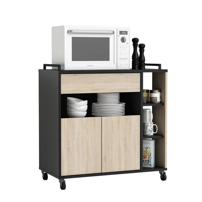 Kitty Wood Kitchen Cart