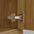 2-Door 3-Drawer Accent Chest With Rustic Design