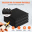 Acoustic Foam Panels 52 Pack 12 x 12 x 1 in for Studio Wall and Ceiling