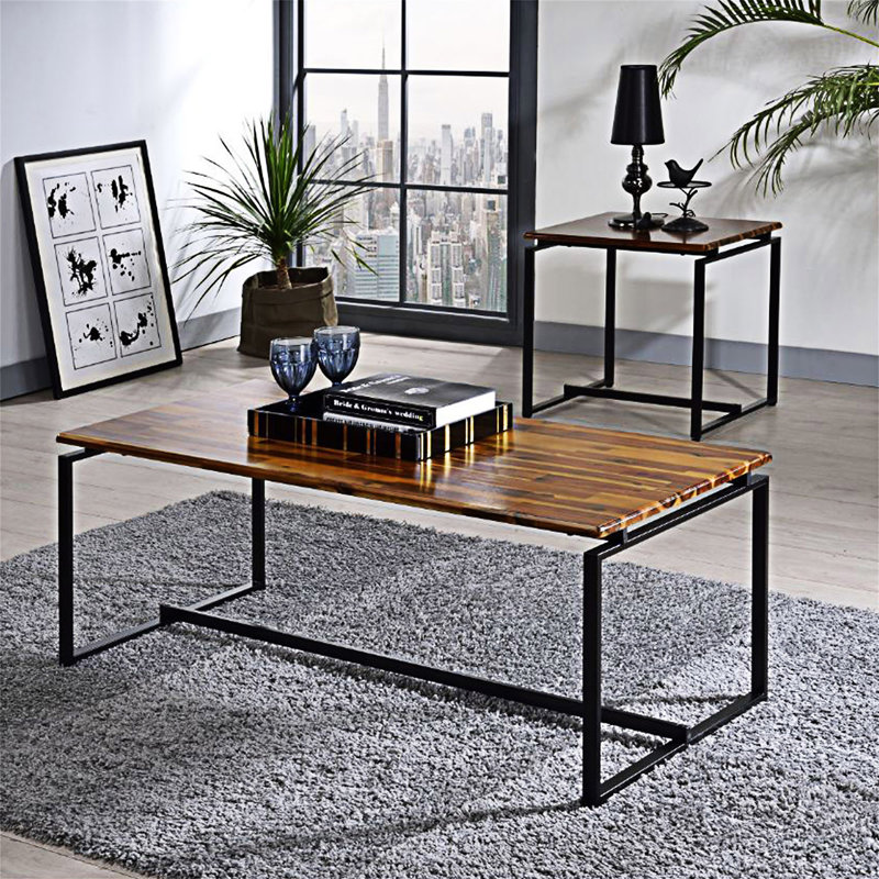 Rectnagular Coffee Table And End Table Set