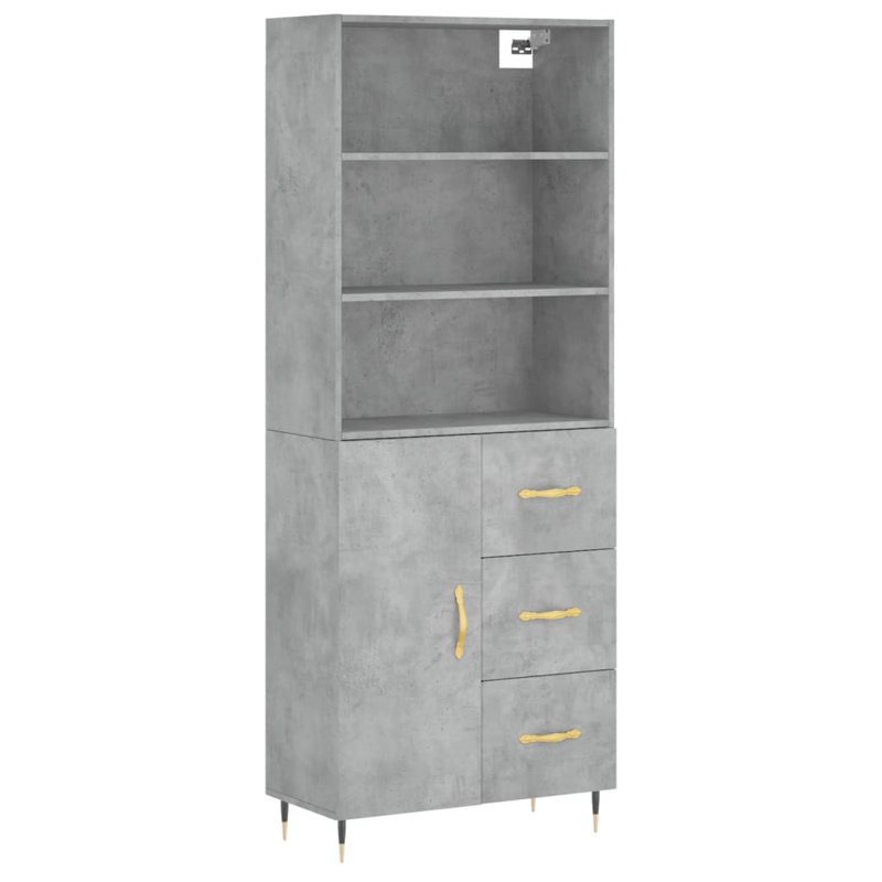 Mishawn 180cm H x 69.5cm W Standard Bookcase