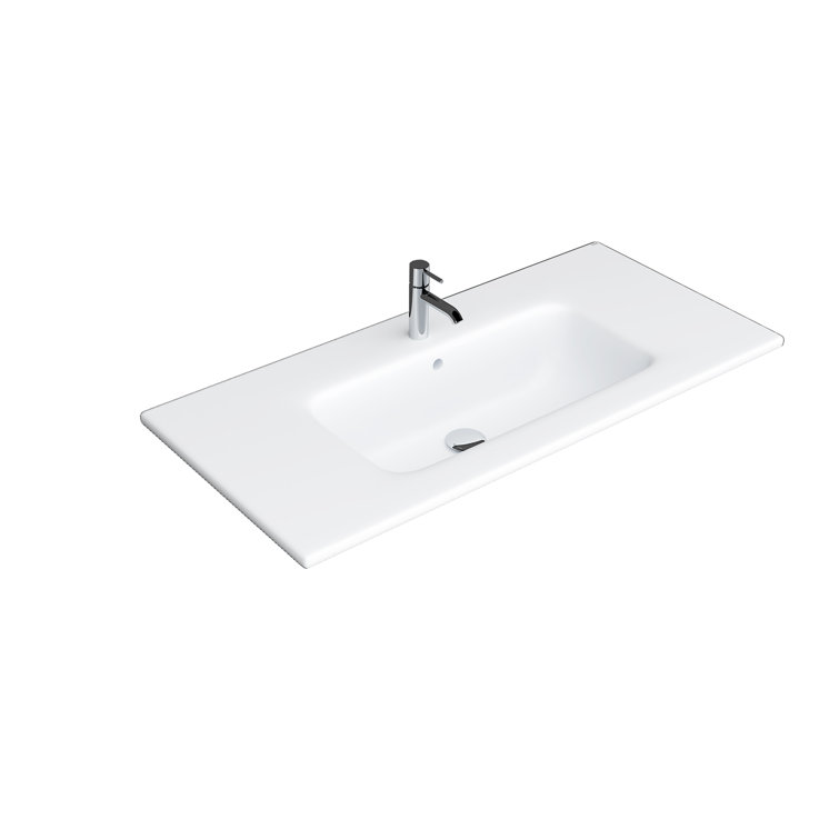 Barclay 18.38'' Rectangular Bathroom Sink