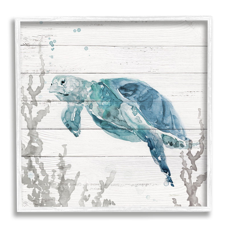 Boostez votre ferme humoristique Moo-D-ao-771, H 24 po x l 24 po x P 1,5 po, Giclée encadrée blanc bord de mer