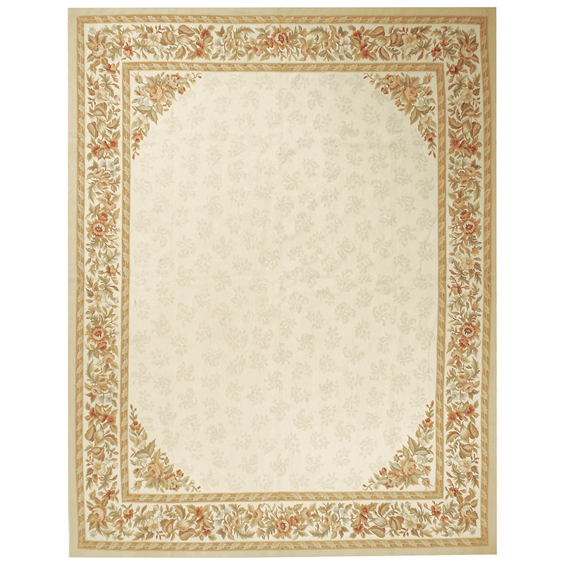 Wool Oriental Area Rug, Rectangle 4' x 8'