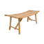 Long banc en bambou Handcraft, 43 po