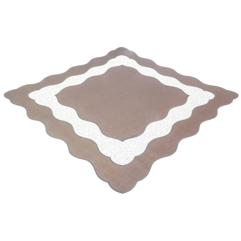 Mia Tablecloth, Grey