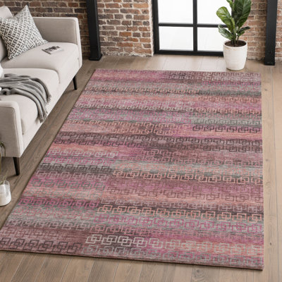 Premium Machine Washable Mayfield Striped Rug