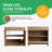 Kinslie 35.93'' Single Bathroom Vanity with Ceramic Top,2 Soft Close Doors and 1 Adjustable Shelf-97078078