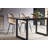 Square Extendable Dining Table with metal leg-154491494-149237550
