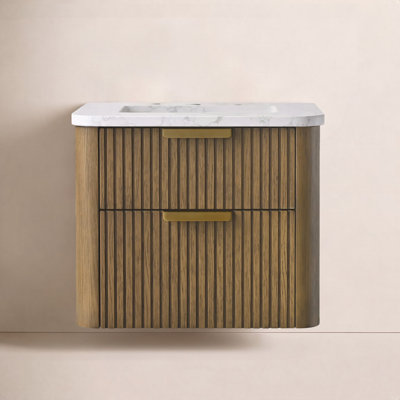Liljan 24" Oak Single Bathroom Vanity