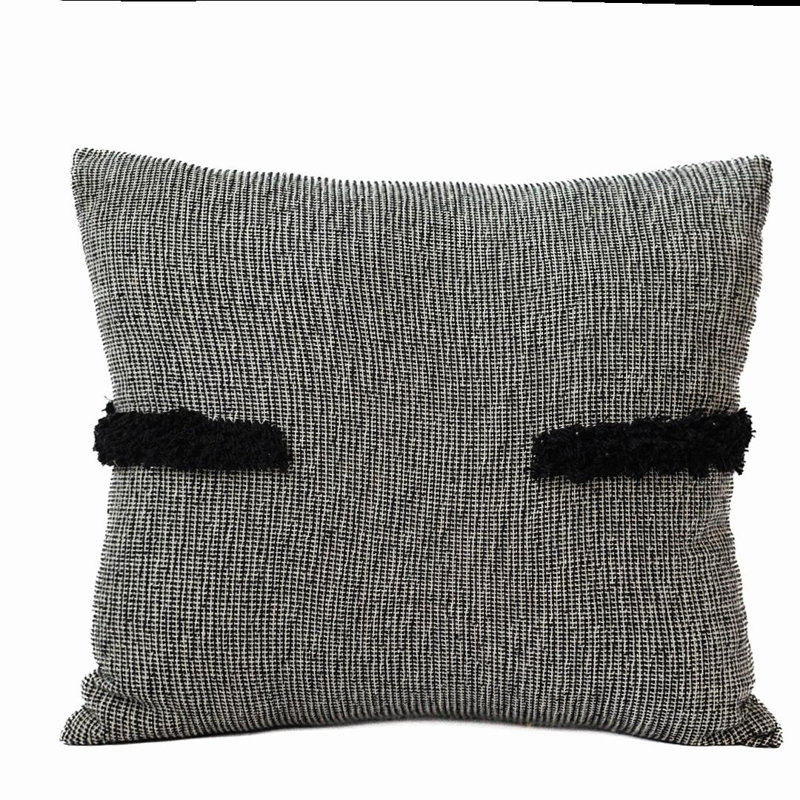 Housse de coussin réversible en tissu Shushan