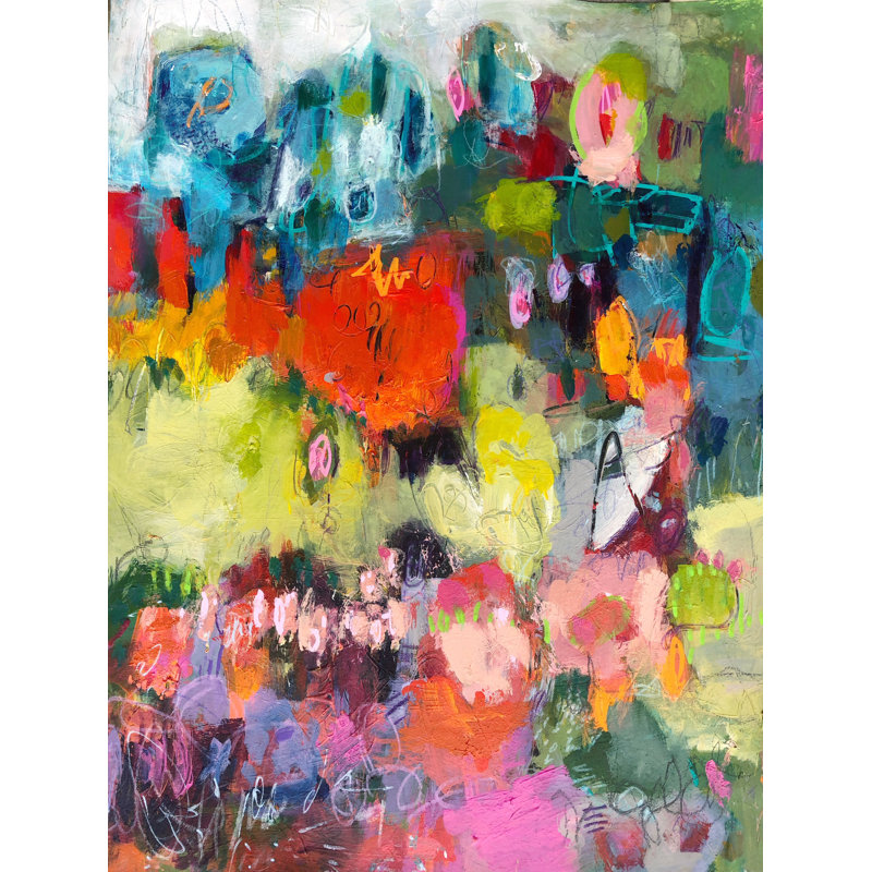 Story Park Print by Elizabeth Chapman, Wrapped Canvas, 32" H x 24" W