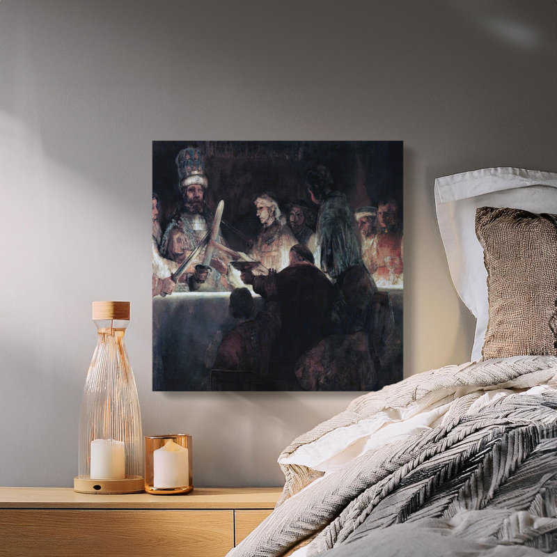 Middaugh Wrapped Canvas Print Set, 14x14