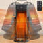 1500w Ptc Space Heater For Indoor Use With Thermostat, 60° Up/down Adjustment